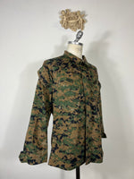Vintage US Marines Woodland Marpat Camo Shirt ROSE “M”