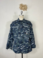 Vintage US Navy Digital Camo Shirt IRIZARRY “M”