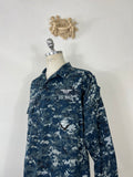 Vintage US Navy Digital Camo Shirt FORTNER  “XL”