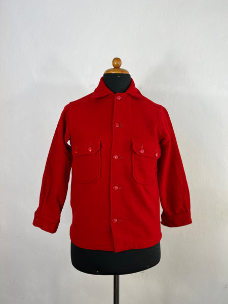 Veste en laine vintage Woman Boy Scout Made in USA années 60 « XS »