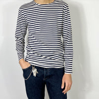 Deadstock Navy Striped Shirt