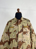 Vintage Desert Chocolate Jacket Us Army “L/XL”