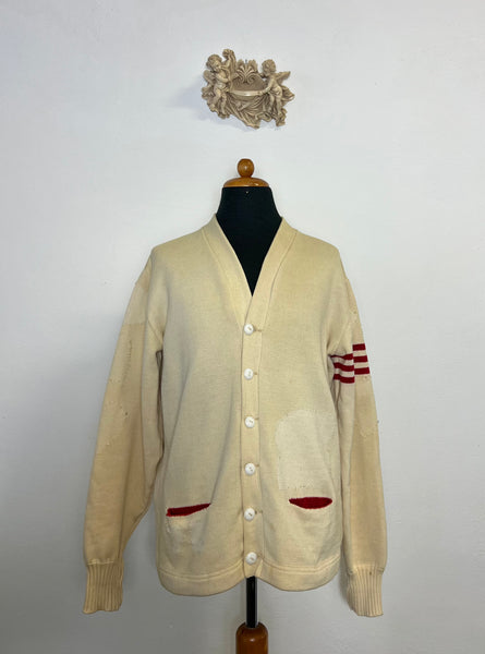 Vintage 60's College Cardigan Made in USA “L/XL”