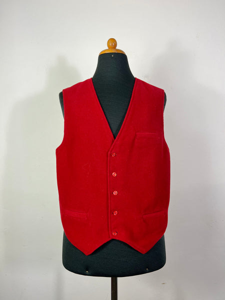 Vintage 80s Wool Vest “M”