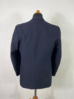 Italian Navy Double-Breasted Jacket “S/M”