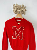 Vintage Imperial Art-Kote Knitwork Coaches Letter Sweater 1950’s “S”
