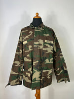 Vintage US Army Woodland Camo Jacket "XXL"