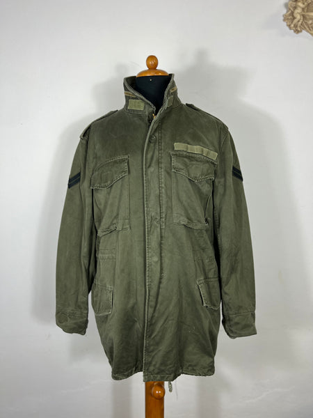Vintage Greek Army Field Jacket “L”
